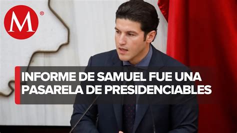 Reúne Samuel García en su primer informe a clase política y empresarial