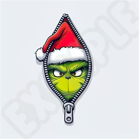 Peeking Grinch Png Grinch Shirt Clipart Grinch Sublimation Christmas