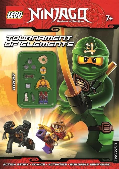 Buy Lego Ninjago Tournament Of Elements Activity Book With Minifigure