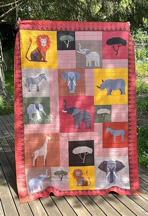 Fertiger Safari Quilt Bernina Blog