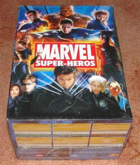 MARVEL SUPER HEROS Coffret collector édition limitée 10 DVD neuf sous