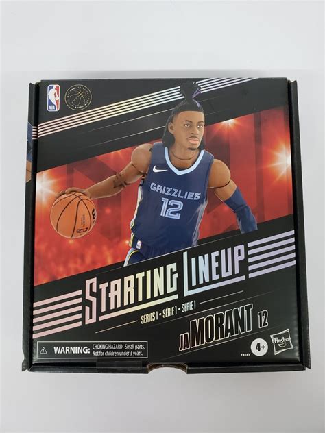 Hasbro Starting Lineup Nba Series 1 Ja Morant 6 Inch Figure Grizzlies