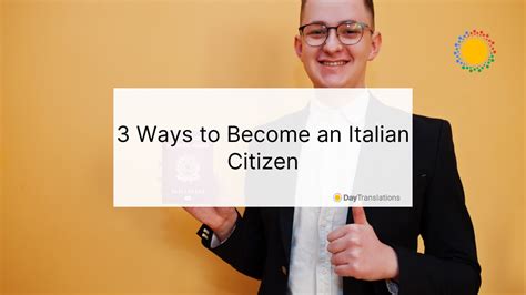 How To Get Italian Citizenship The Main Ways Timeline