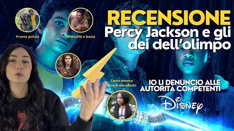 Percy Jackson E Deludente Recensione Spoiler Youtube