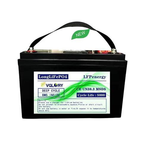 100ah Ion 24 Volt 400 Ah Deep Cycle Agv Rechargeable 3 2V 200ah LiFePO4