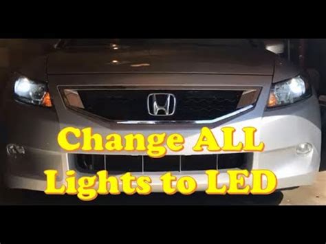 2009 Honda Accord Drl Bulb Size