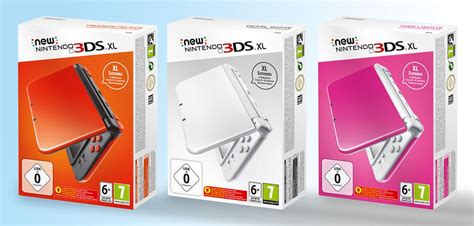 New Nintendo 3DS XL gets three new colors in Europe & Australia in November