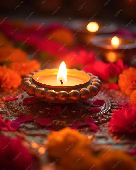 Premium AI Image | Diwali Puja A Festival of Light and Prayer