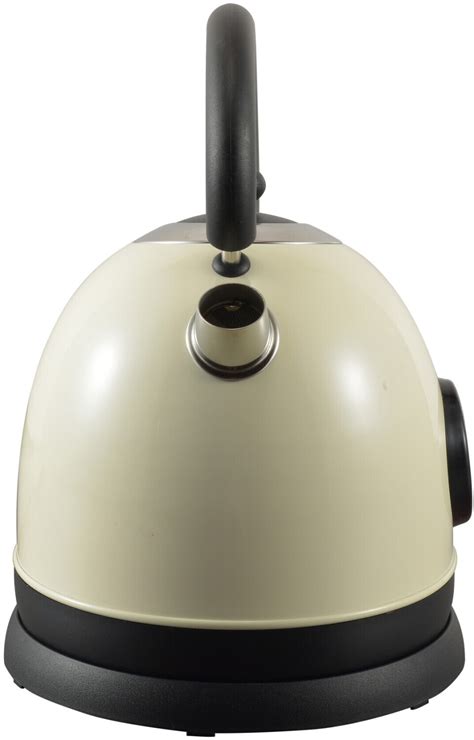 Arebos Wasserkocher Retro Design Mit Temperaturanzeige 1 8L 3000W Beige