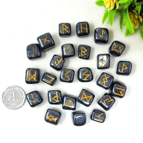 Shop Bulk Hematite Reiki Rune Sets At Wholesale Price