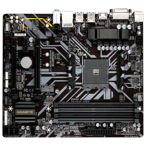 PLACA GIGABYTE B450M DS3H V2 AMD AM4 MICRO ATX Compusystem Perú