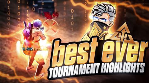 Tournament Highlights 🏆 Crazy Headshots By Tie Rns🥋 Garena Free Fire Max ⚔️ Youtube