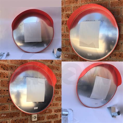 Convex Mirror Outdoor Polycarbonate Mm Arrow Safety