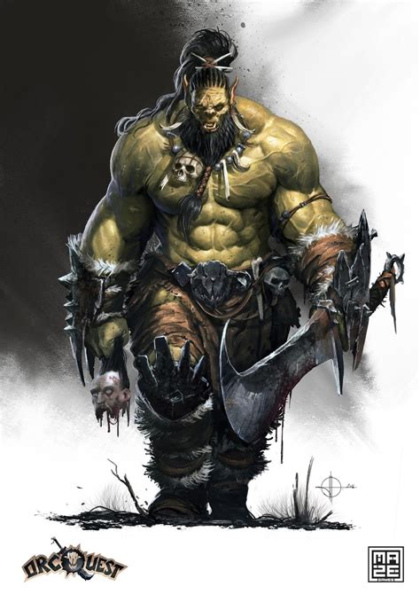 Orc Band Character Design For Orcquest Loïc Muzy On Artstation At Artstation