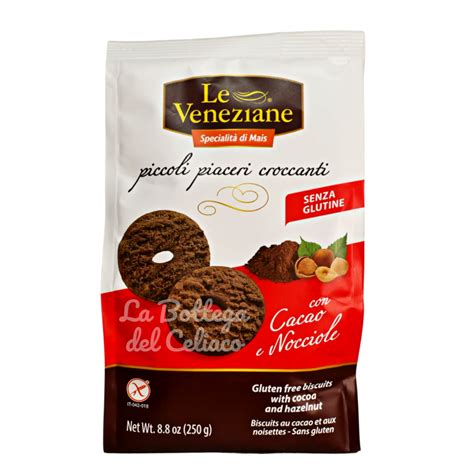 Biscotti Cacao E Nocciole Le Veneziane 250g