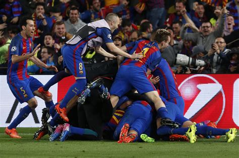 Barcelona Conquista Virada Hist Rica Contra Psg Na Champions Esportes