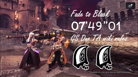 MHWIB PS5ミラボレアス 大剣ペア TA wiki rules 07 49 01 Fade to Black GS Duo