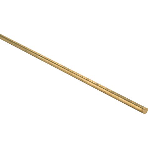 Value Collection Brass Round Rod 316 Dia 72 Long Alloy 360 Msc Industrial Supply Co