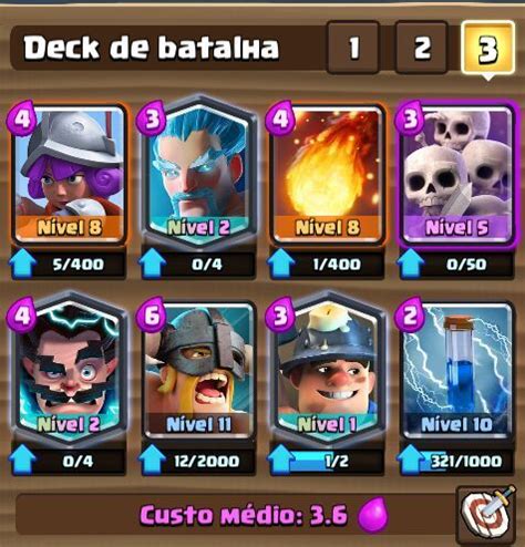 O DECK QUE ME FEZ CHEGAR NA ARENA 11 Clash Royale Amino Oficial Amino