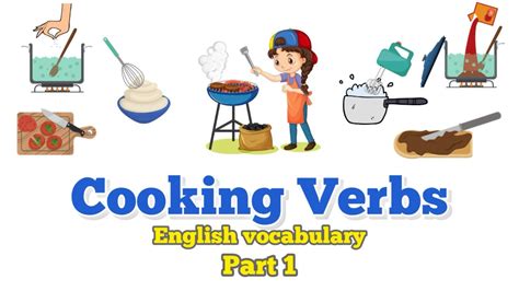 Cooking Verbs In English Learn English Cooking Verbs Cooking