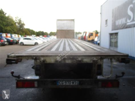 Semi Remorque Samro Plateau Sr Saf Axle Drum Brakes Air