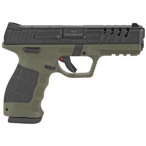 SAR USA Sar Sar9x 9mm 4 4 19rd Odg Blk Florida Gun Supply Get