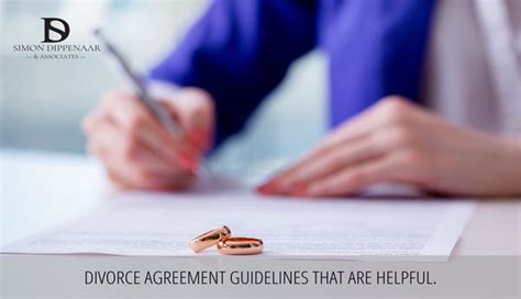 Divorce Agreement Guidelines South Africa Divorce Attorney Cape Town