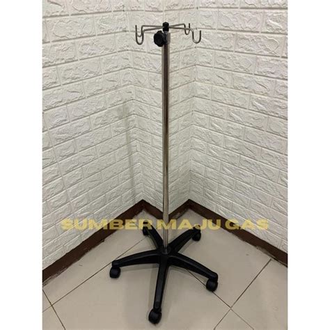 Jual Tiang Infus Stainless Kaki Pengait Shopee Indonesia