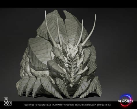 ArtStation - VR WORLDSVR WORLDS [SCAVENGERS ODYSSEY HI RES CREATURES], Toby Hynes | Creatures ...