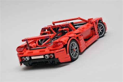 Lego Moc Porsche Carrera Gt 110 Red By Artemy Zotov Rebrickable