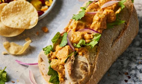 Vegetarian Chicken Tikka Sandwich Filler Quorn