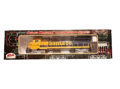 Ho Scale Atlas Silver Santa Fe Ge Dash 8 40b Ebay