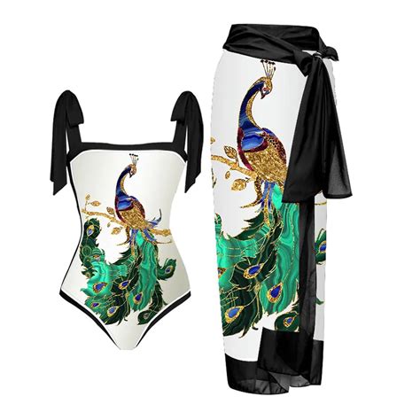 Fhsagq Summer Female Womens Swimsuits Women Vintage Abstract Floral