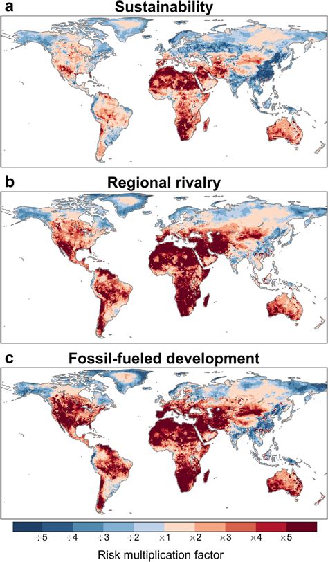 Global Patterns Of Change In Drought Risk By 20702099 Under A