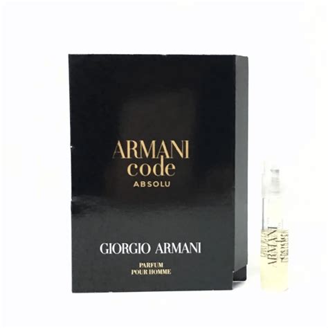 Buy Giorgio Armani Code Absolu Men Edp 1.2ml Online in Pakistan