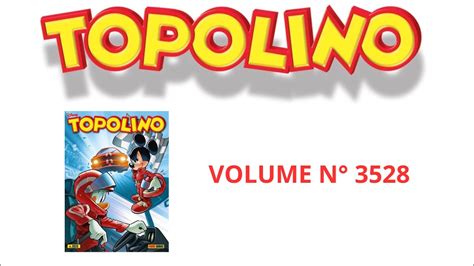 Video Recensione TOPOLINO Numero 3528 YouTube