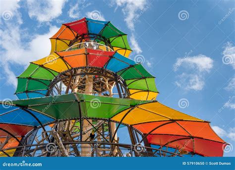 Colorful Jungle Gym Stock Photo Image Of Bright Trunk 57910650