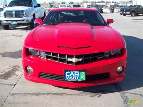 2010 Victory Red Chevrolet Camaro SS RS Coupe 60233134 Photo 2