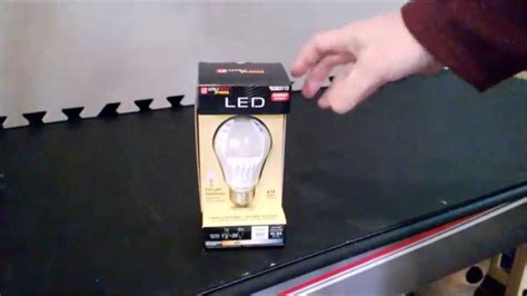 Utilitech Pro 383112 7 Watt Led Light Bulb Review Youtube