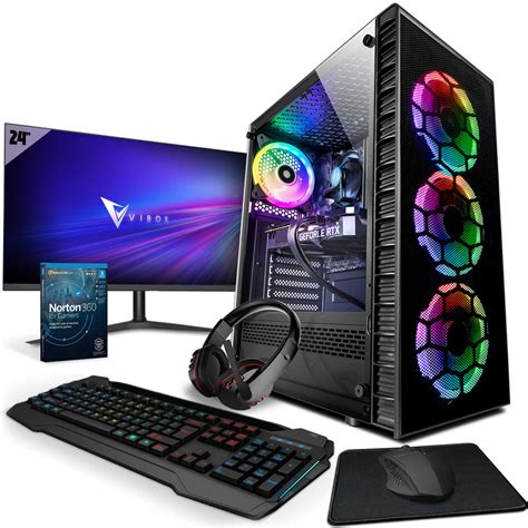 Vibox Iii Gaming Pc Komputer Gamingowy Pakiet Ekran W Core