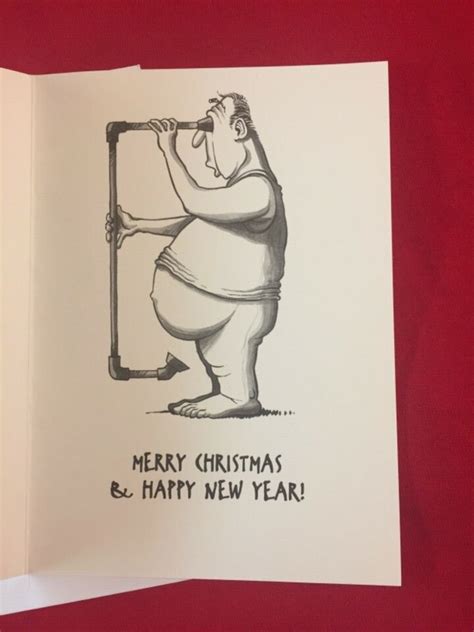 Naughty Greeting Card Funny Humor Sarcastic Joke Merry Christmas