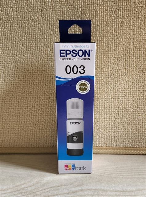 Genuine Epson 003 Ink Black Lazada Ph