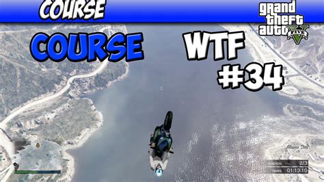 GTA V ONLINE PS4 Course WTF 34 Maxi Saut En Moto YouTube