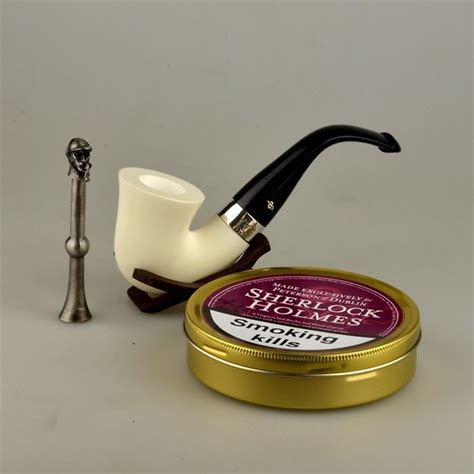 Peterson Sherlock Holmes Meerschaum "Original" Gift Set - Pipe