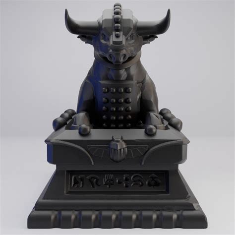 Hot Goblin 雄牛像 ミニチュア 祭壇の守護者 ホットゴブリン