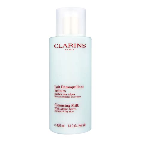 Clarins Cleansing Milk With Alpine Herbs For Normaldry Skin 400ml