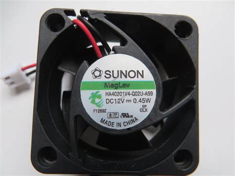 SUNON HA40201V4 Q02U A99 12V 0 45W 2 câbler Ventilateur