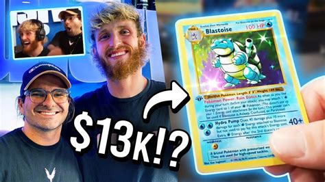 Logan Paul Pokemon Cards / Logan Paul explains why he can't spend any ...