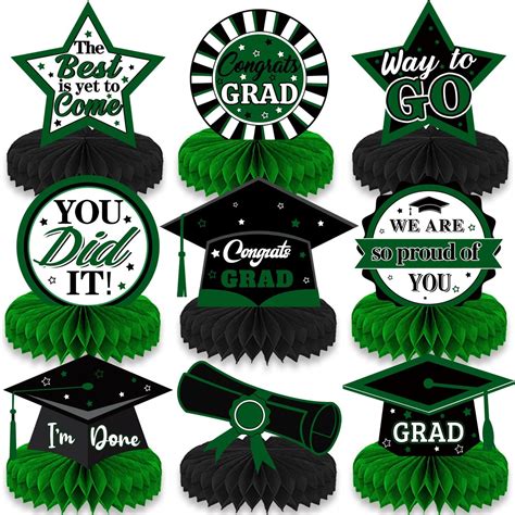 9 Pieces Of Graduation Party Decoration Class Of 2024