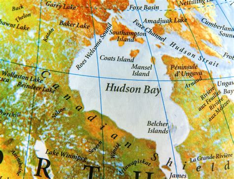 Hudson Bay World Map